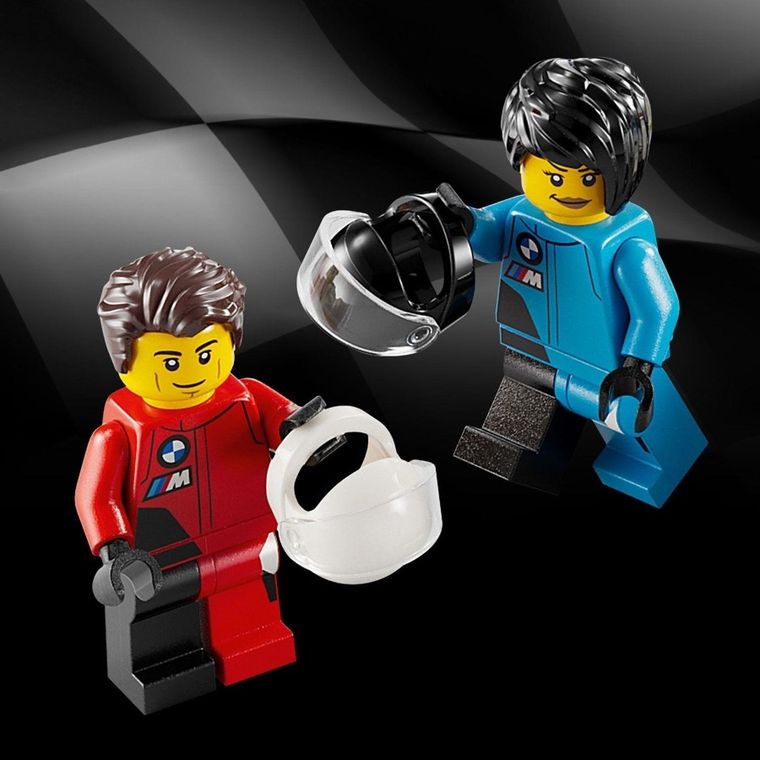 LEGO Speed Champions, Samochody wyścigowe BMW M4 GT3 & BMW M Hybrid V8, 76922