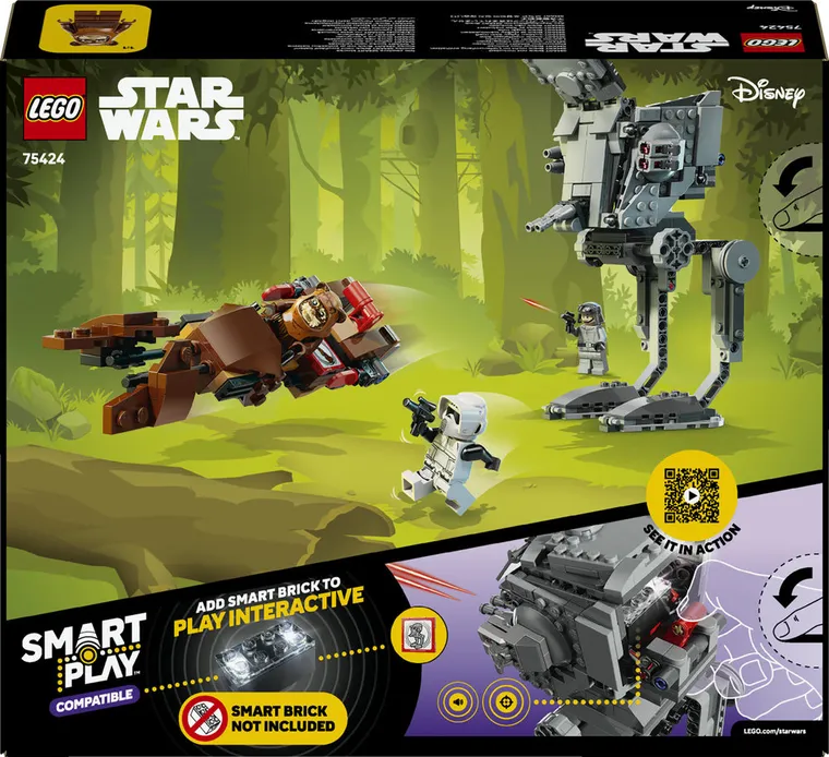 LEGO Star Wars, SMART Play: Atak AT-ST na Endor, 75424
