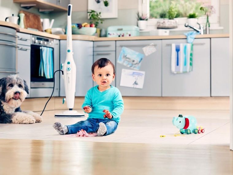 Leifheit, CleanTenso, mop parowy, 2 nakładki