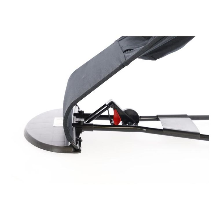 Leżaczek, bujaczek dziecięcy, czarny