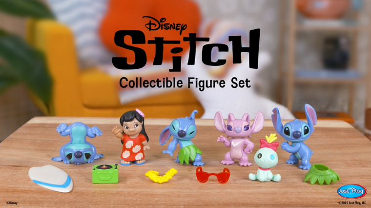 Lilo i Stitch, figurki kolekcjonerskie, 5 szt.