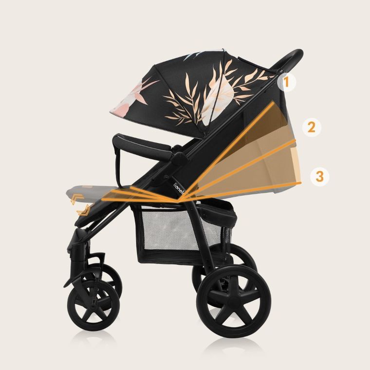 Lionelo, Annet Plus, wózek spacerowy, Lovin