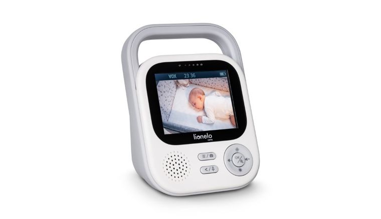 Lionelo, Babyline 3.2, niania elektroniczna, White