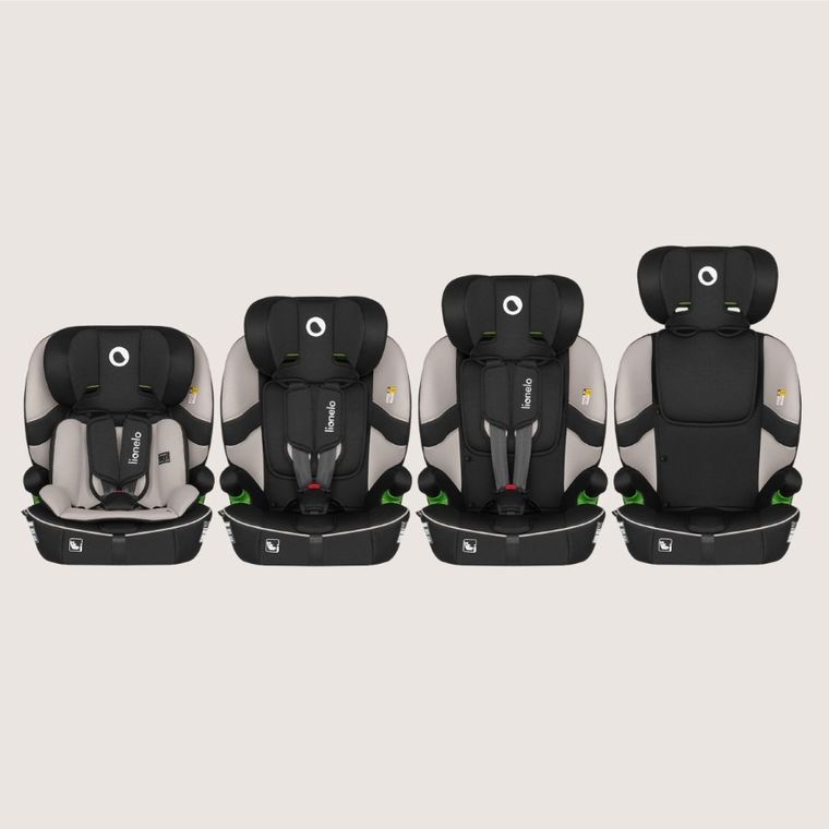 Lionelo, Billy, fotelik samochodowy, i-Size, Beige Latte, 76-150 cm