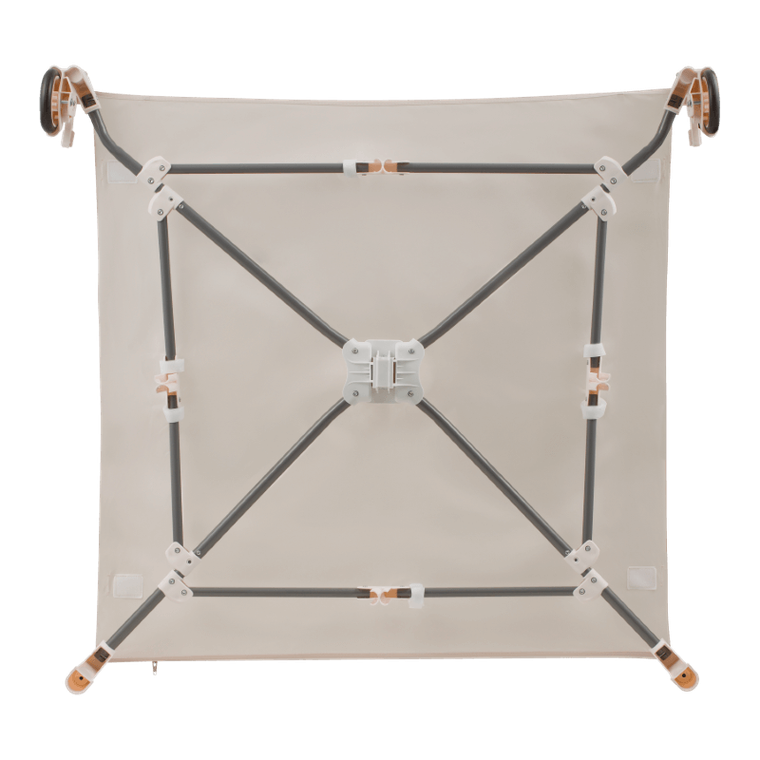 Lionelo, Bonnie, kojec dla dzieci, Beige Sand