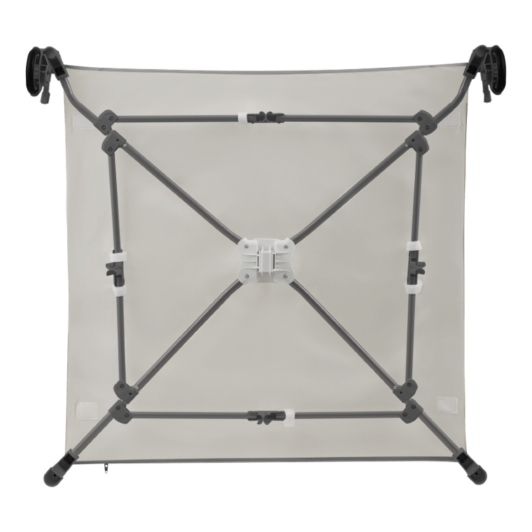 Lionelo, Bonnie, kojec dla dzieci, Grey Stone