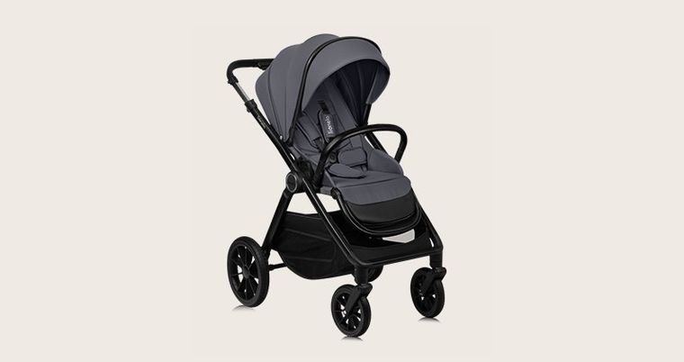 Lionelo, Layla, wózek wielofunkcyjny, 2w1, Grey Stone