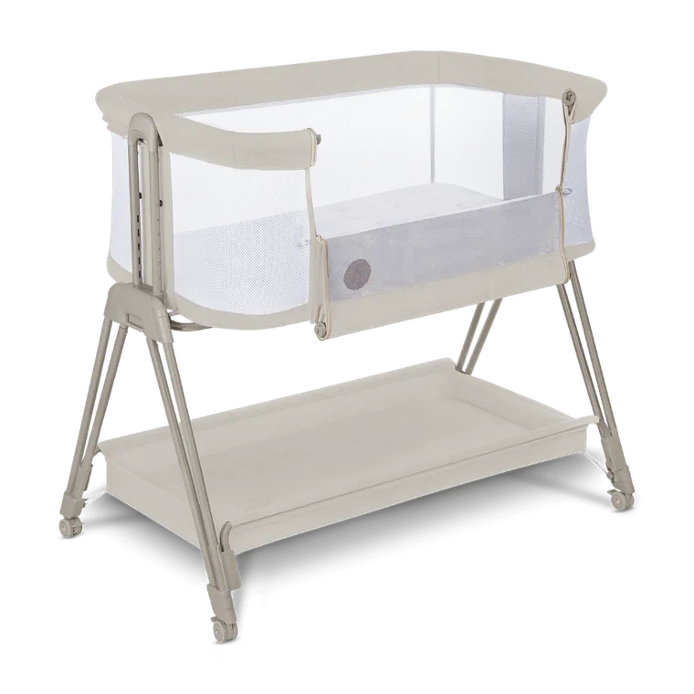 Lionelo, Luna, łóżeczko, Beige Sand