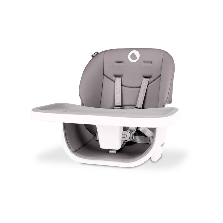 Lionelo, Mona, krzesełko do karmienia, 4w1, drewniane, szare