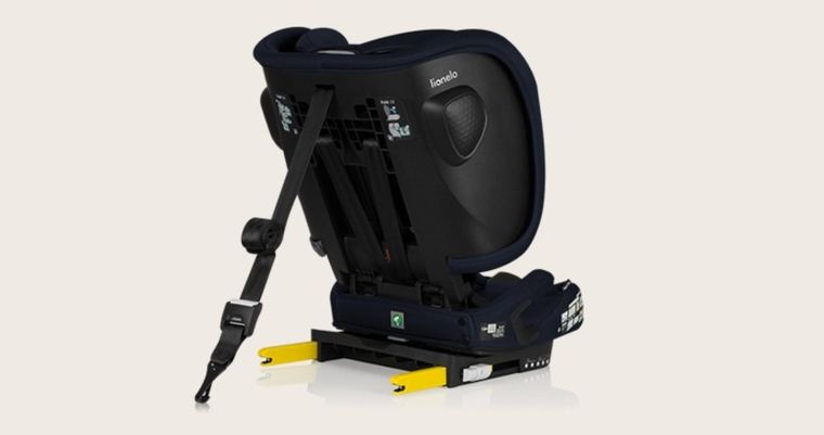 Lionelo, Nelly, fotelik samochodowy, i-Size, Blue Navy, 76-150 cm