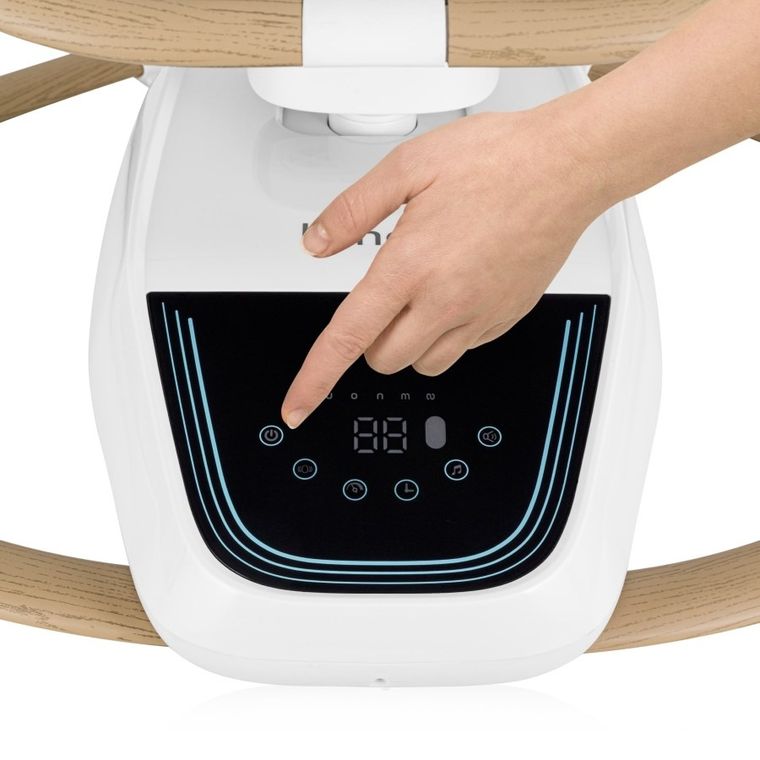 Lionelo, Olivia, elektryczny bujaczek, Beige Natural