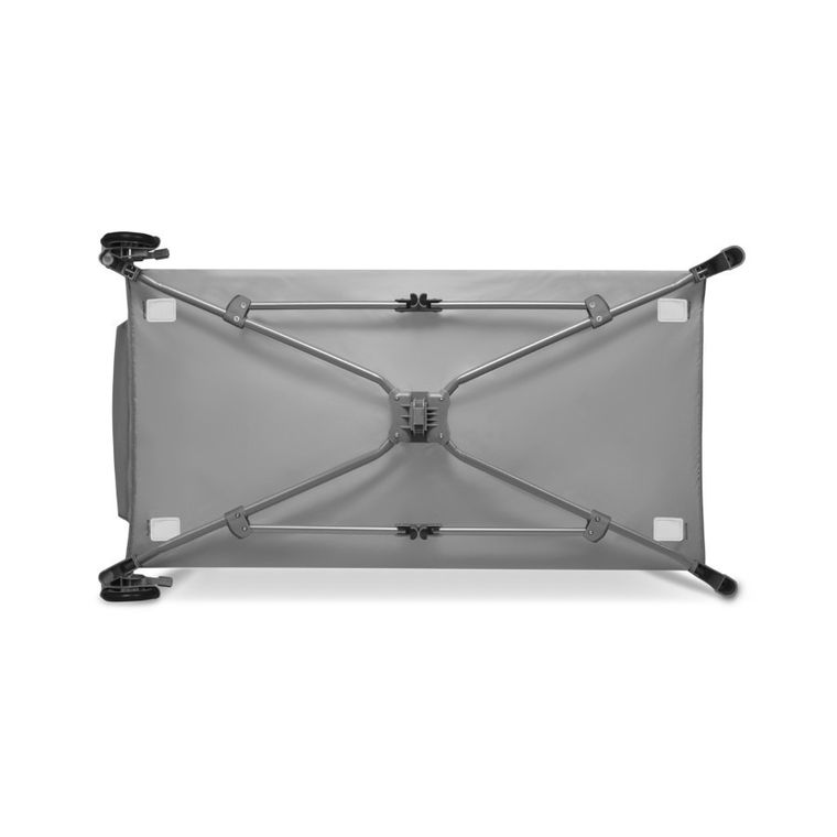 Lionelo, Stefi Plus, łóżeczko turystyczne, dwupoziomowe, składane, Grey White