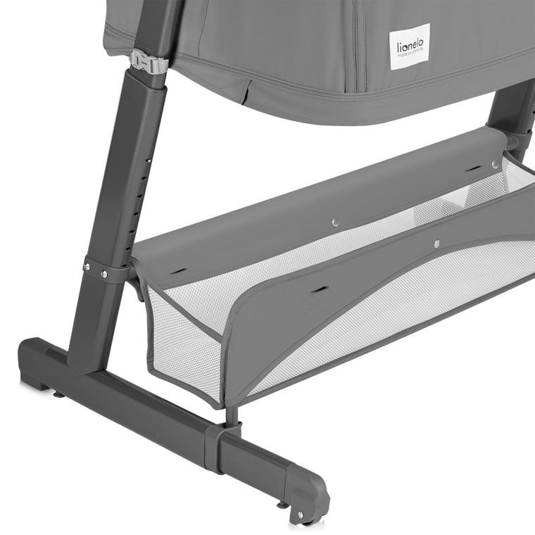 Lionelo, Thomi Plus 5w1, łóżeczko, Grey Concrete