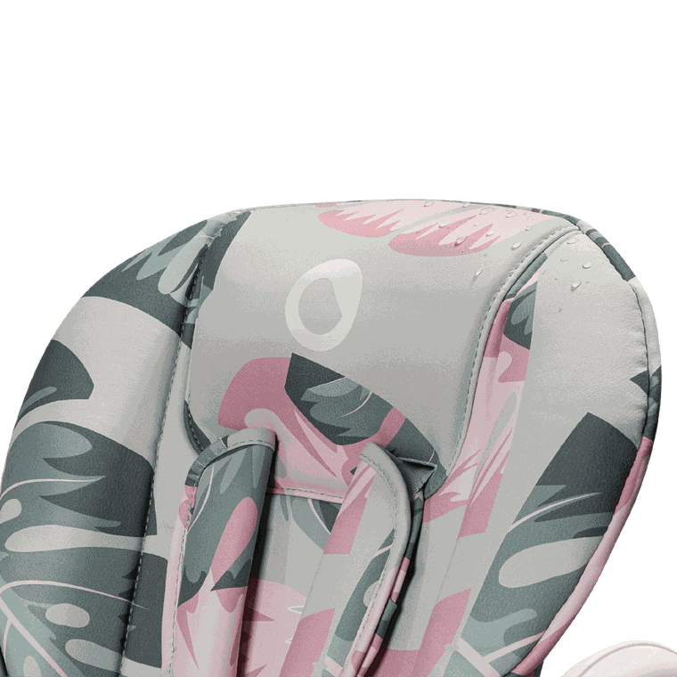 Lionelo, Zanna, krzesełko do karmienia, Pink Bubblegum