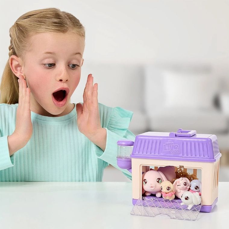 Little Live Pets, Mama Surprise Mini, Króliki, mama i małe króliczki, zabawka interaktywna