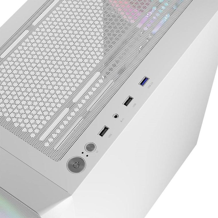 Logic Concept, obudowa komputerowa, Portos ARGB Midi USB 3.0, biała