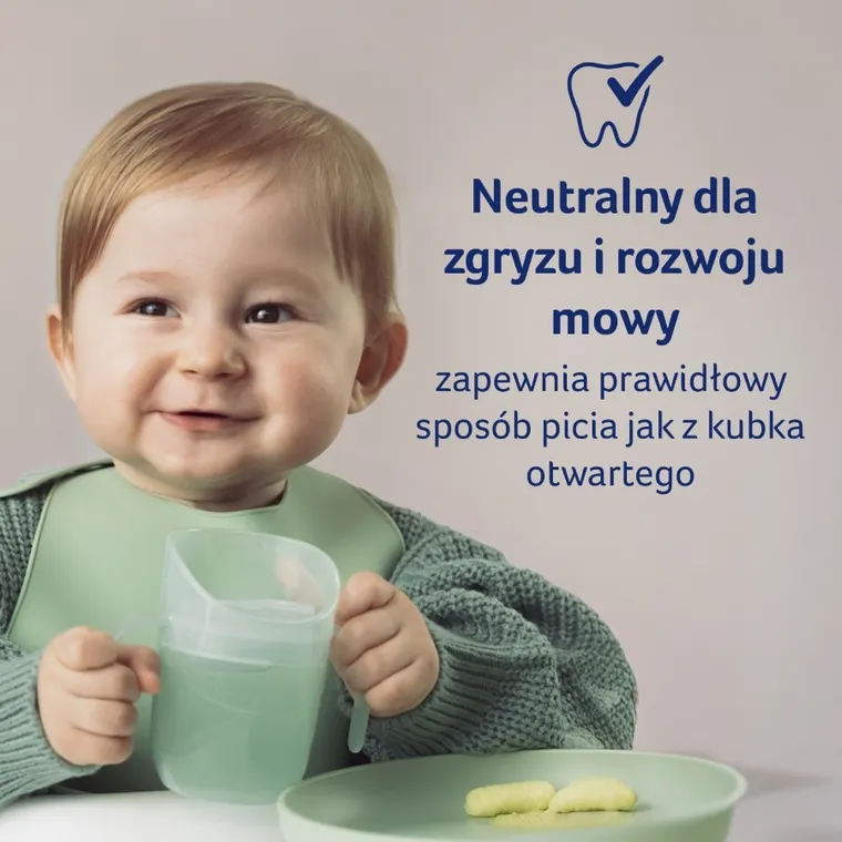 Lovi, Genius, kubek treningowy, pistachio, 150 ml