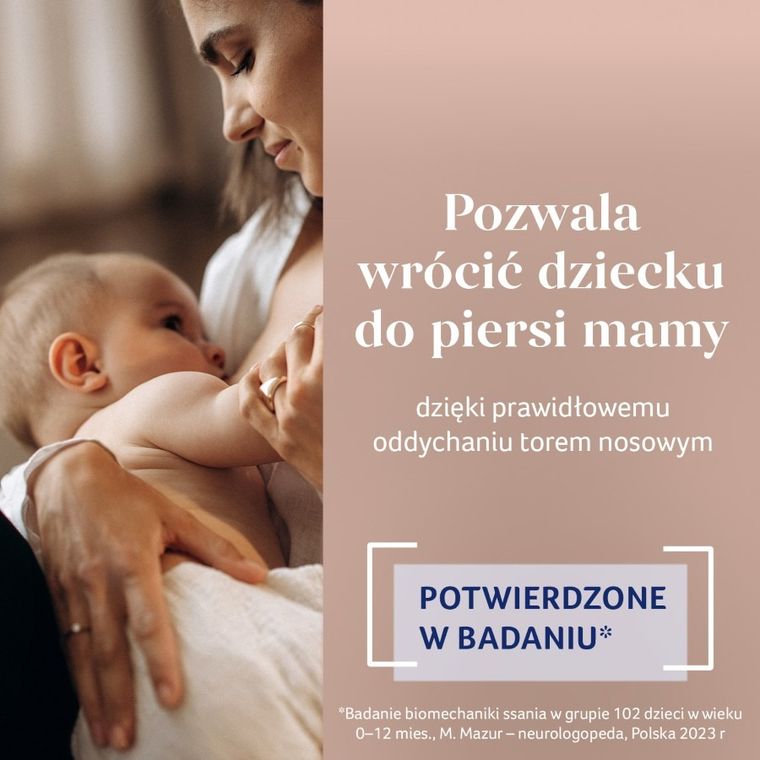 Lovi, Mammafeel, smoczek dynamiczny do karmienia, wolny przepływ, 3m+