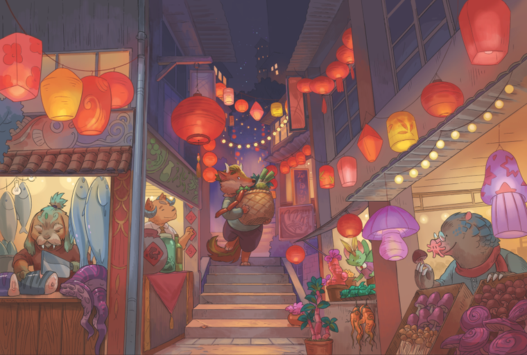 Lucky Duck Games, Zwierzęce rewolucje, gra familijna