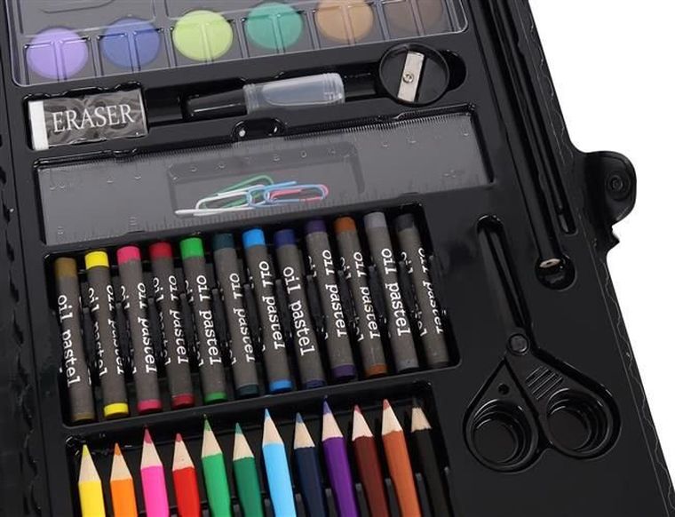 Maaleo, zestaw do malowania w walizce, 86 szt.