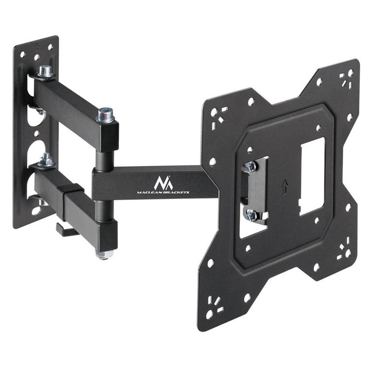 Maclean, uniwersalny uchwyt tv/monitor, max VESA 200X200, 23-43", czarny, do 30 kg