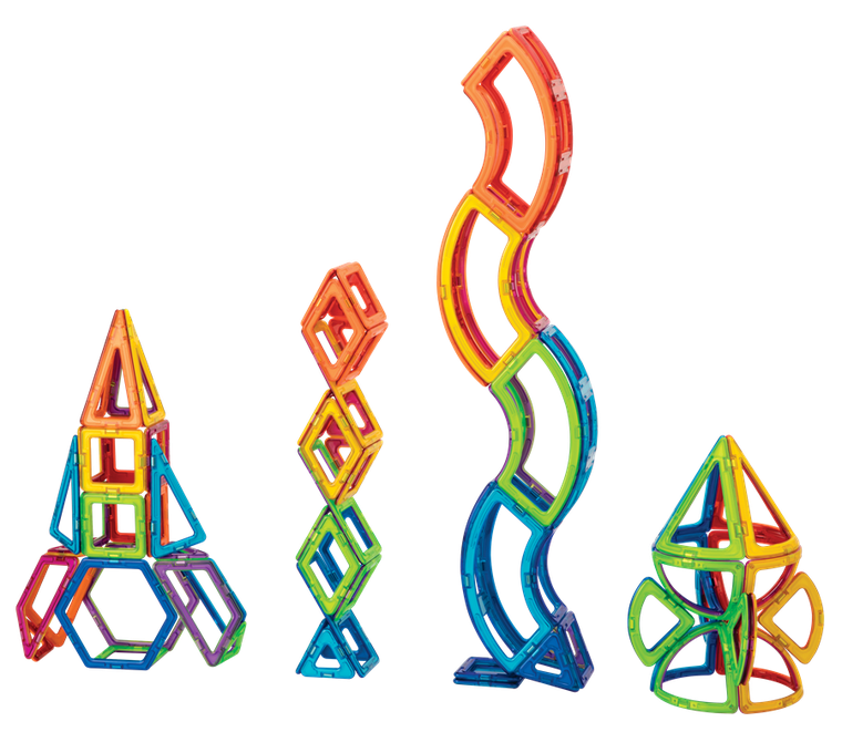 Magformers, Basic, magnetyczne klocki, 90 elementów