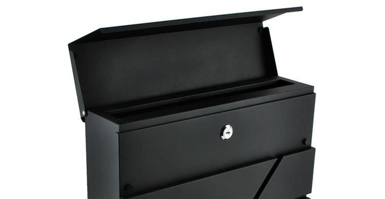 Malatec, skrzynka na listy, antracyt