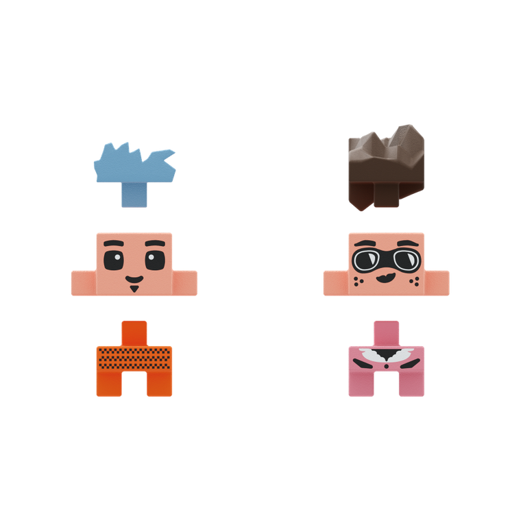 Marioinex, Mini Waffle, City, Pokaz lotniczy, klocki konstrukcyjne, 148 elementów