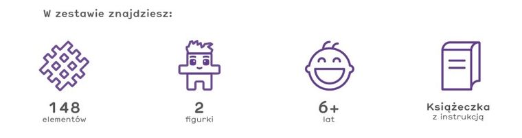 Marioinex, Mini Waffle, City, Śmieciarka, klocki konstrukcyjne, 148 elementów