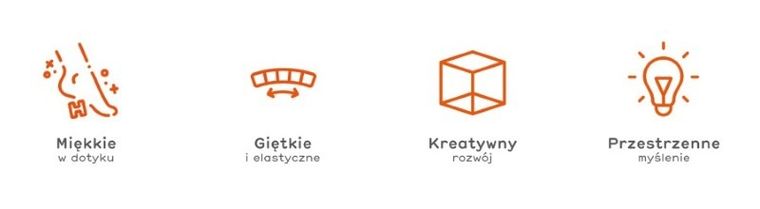 Marioinex, Mini Waffle, klocki konstrukcyjne, 500 elementów