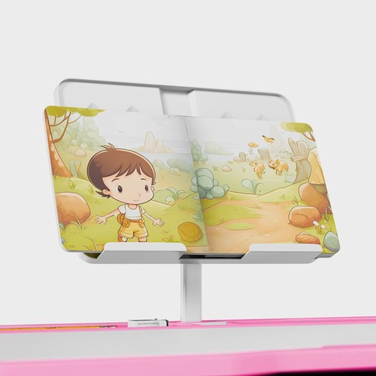 Mark Adler, Study 3.0 Pink, ergonomiczne biurko dla dziecka, 66 cm