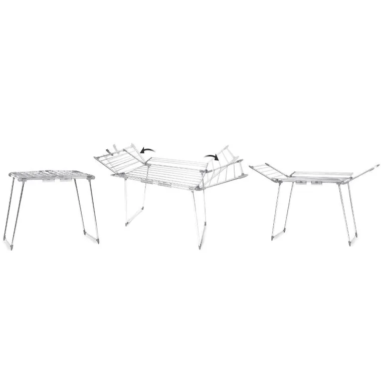 Massido, Lina, stojąca suszarka na pranie, rozkładana, 22 mb