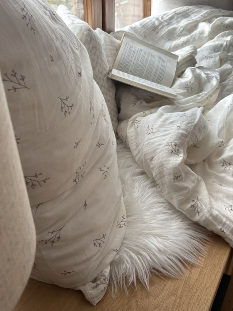 Matex, pościel bawełniana, muślinowa, 200-220 cm