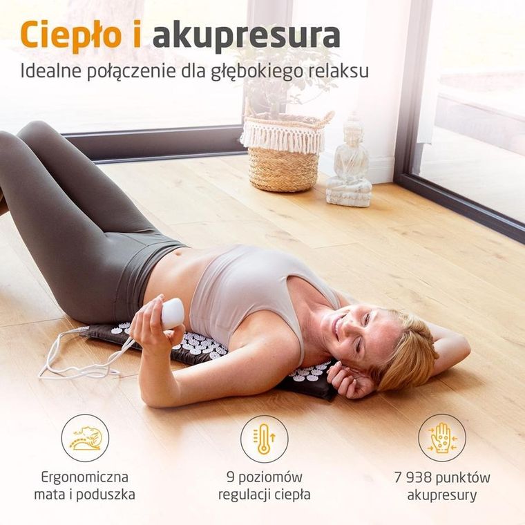 Medisana, mata do akupresury z funkcją grzania, MM 100