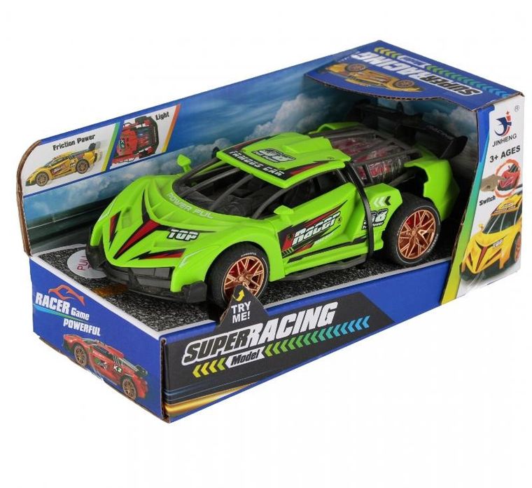 Mega Creative, auto wyścigowe, pojazd interaktywny 1 szt.