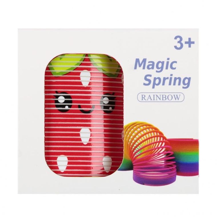 Mega Creative, magiczna sprężyna, owoce, 1 szt.