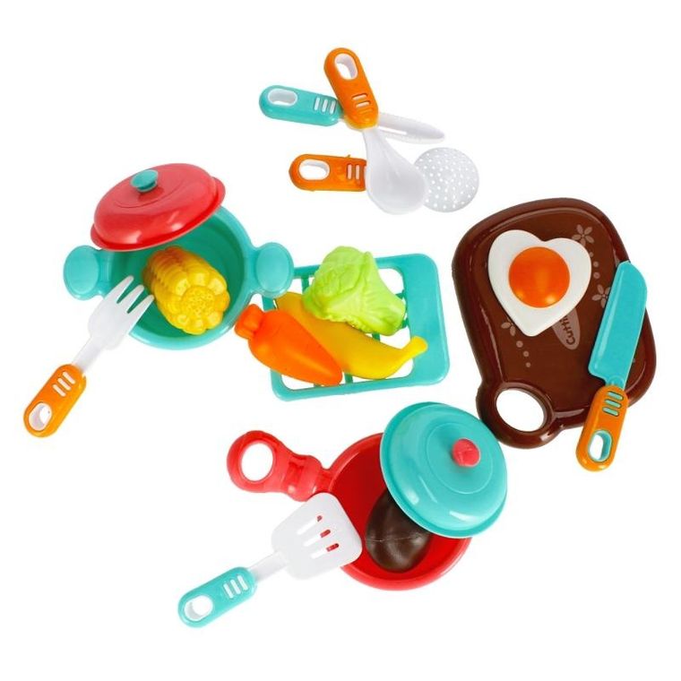 Mega Creative, Pociąg, kuchnia z akcesoriami 2w1