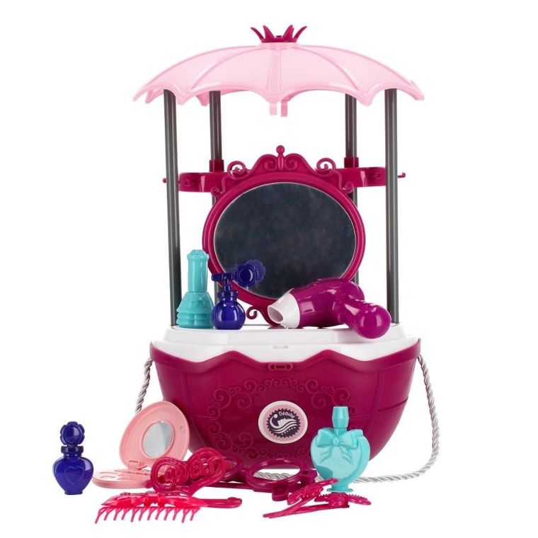 Mega Creative, toaletka z akcesoriami, walizka