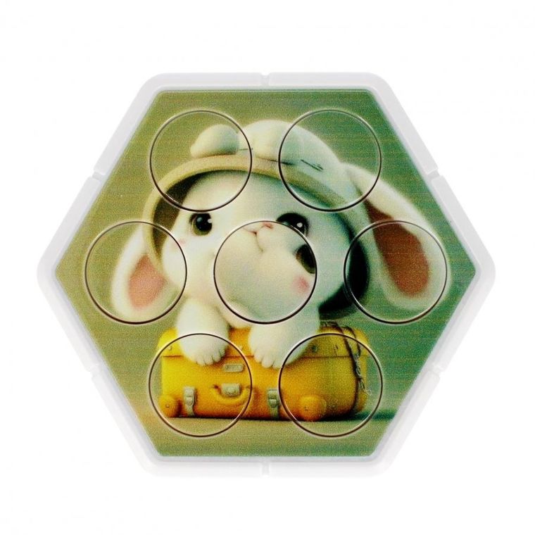 Mega Creative, zabawka edukacyjna, układanka, puzzle 2w1