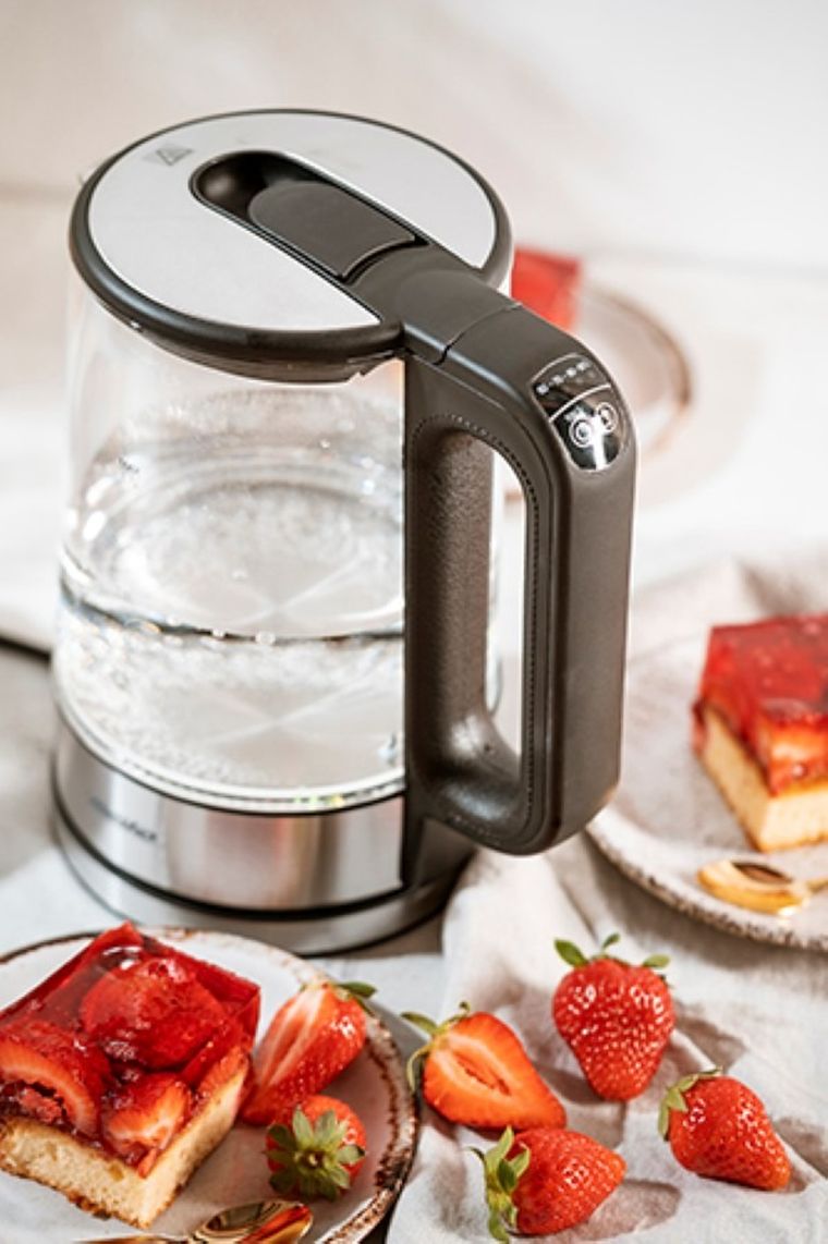 Mesko, czajnik szklany z regulacją temperatury, 1,7 l, MS 1301B