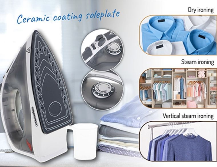 Mesko, żelazko parowe, 2800W, MS 5037