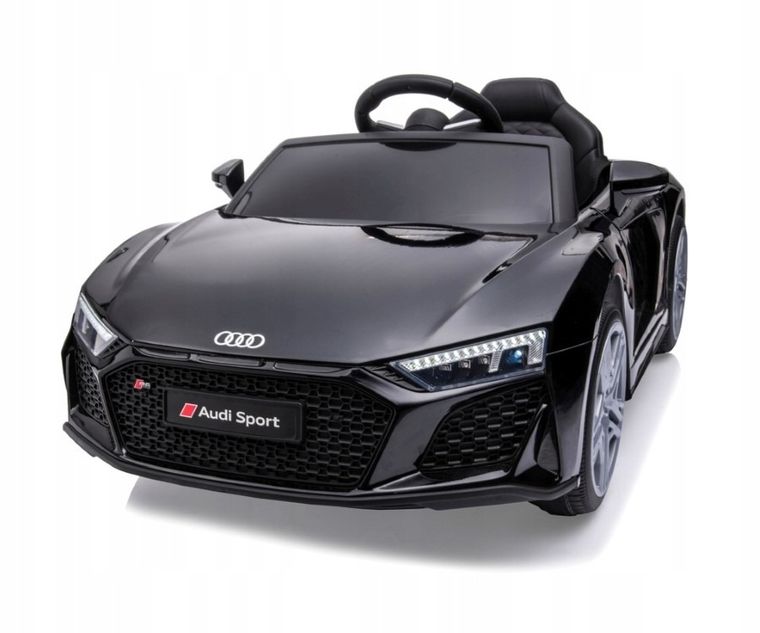 Milly Mally, Audi R8 Spyder, pojazd na akumulator, czarny