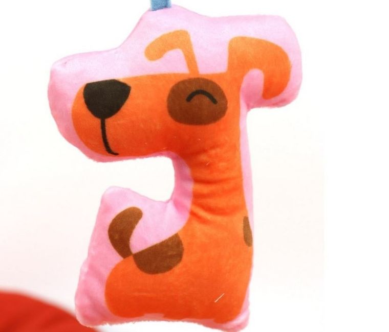 Milly Mally, TinyMini, mata edukacyjna 2w1, kwiat-safari