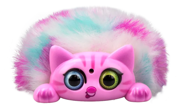 Mini Purrs, puszysty kotek, maskotka interaktywna, 1 szt.