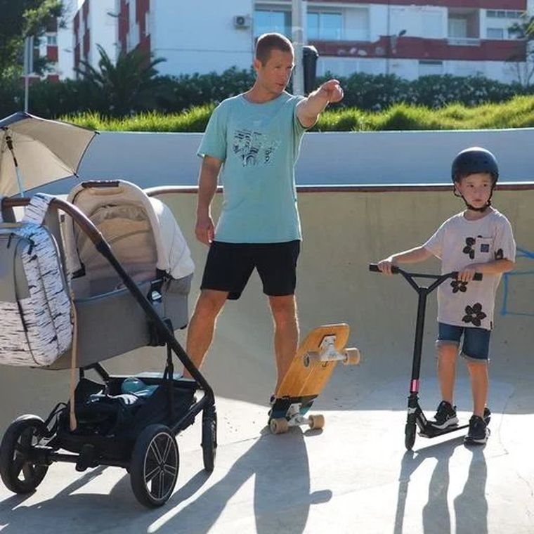 MiniMeis, G5, plecak dla rodzica, Birch