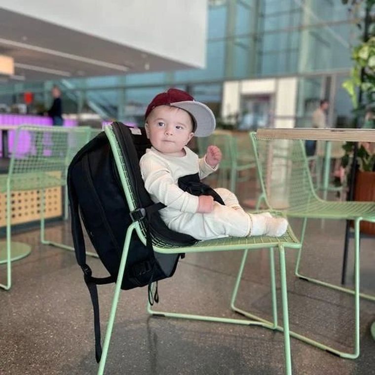 MiniMeis, G5, plecak dla rodzica, Black