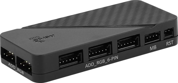 Mirage, + Hub Aerocool, wentylator, 12 ARGB Pro, 3-120mm