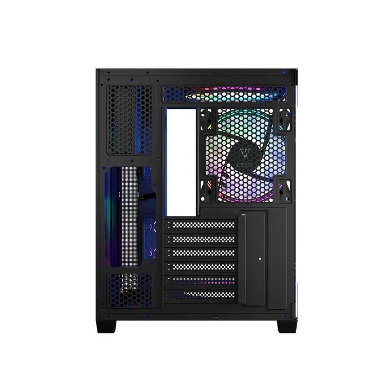 Modecom, Volcano Panorama APEX ARGB 7F Midi, obudowa komputerowa, szara