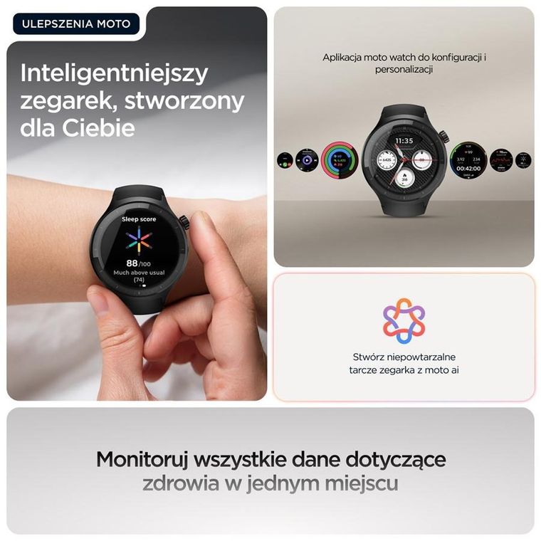 Motorola, Moto Watch, smartwatch, 512MB