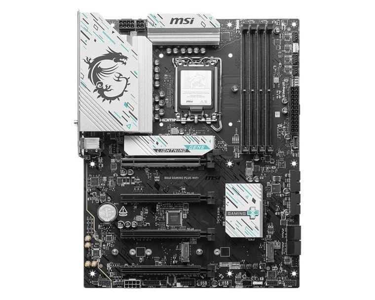 MSI, płyta główna, B860 GAMING PLUS WIFI s1851 4DDR5 ATX